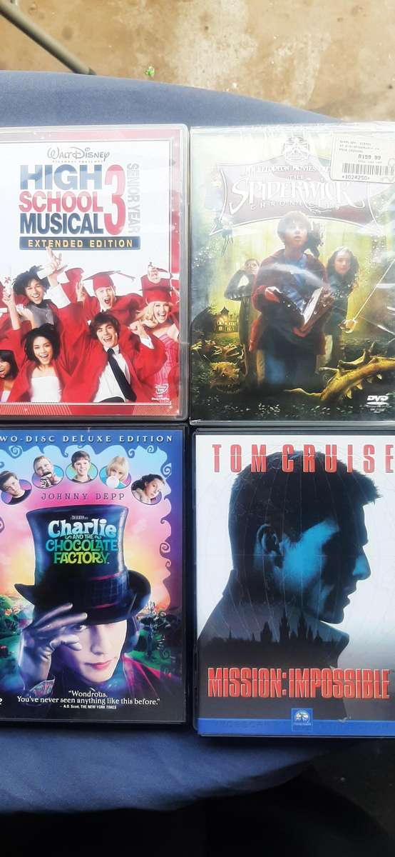 Collection of 10 movie dvd's