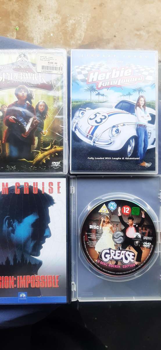 Collection of 10 movie dvd's