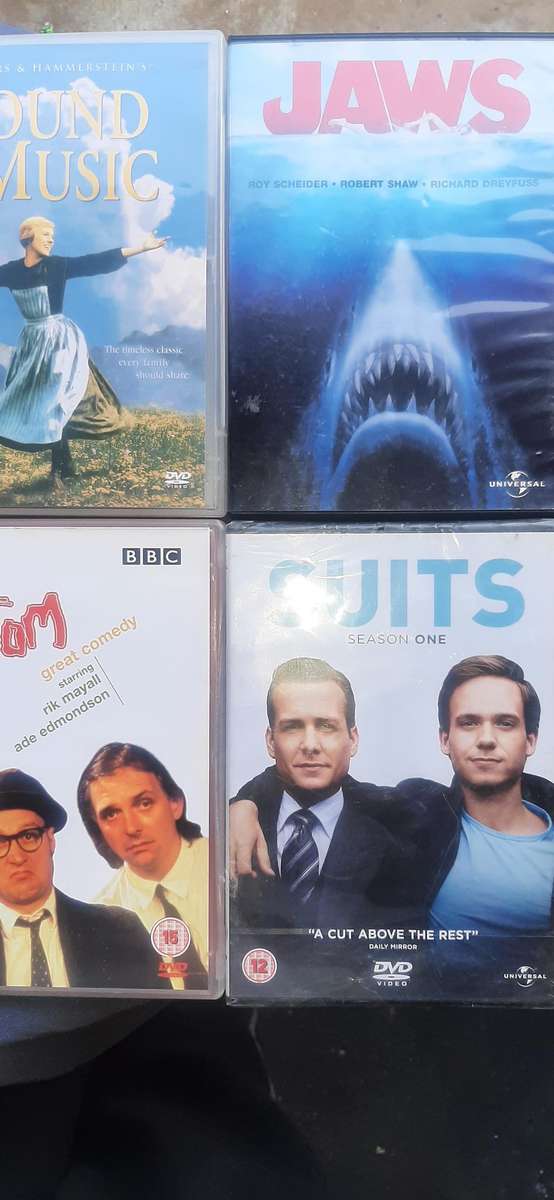 Collection of 10 movie DVDs