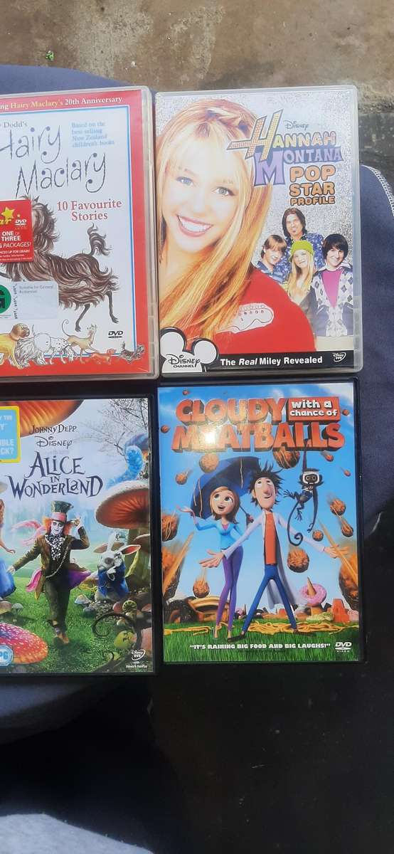 Collection of 10 kids dvd's Dispription on pictures