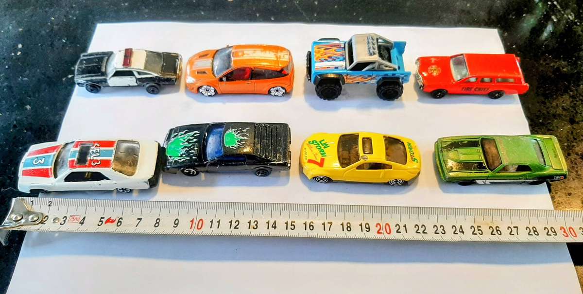 Vintage Collection of die-cast cars