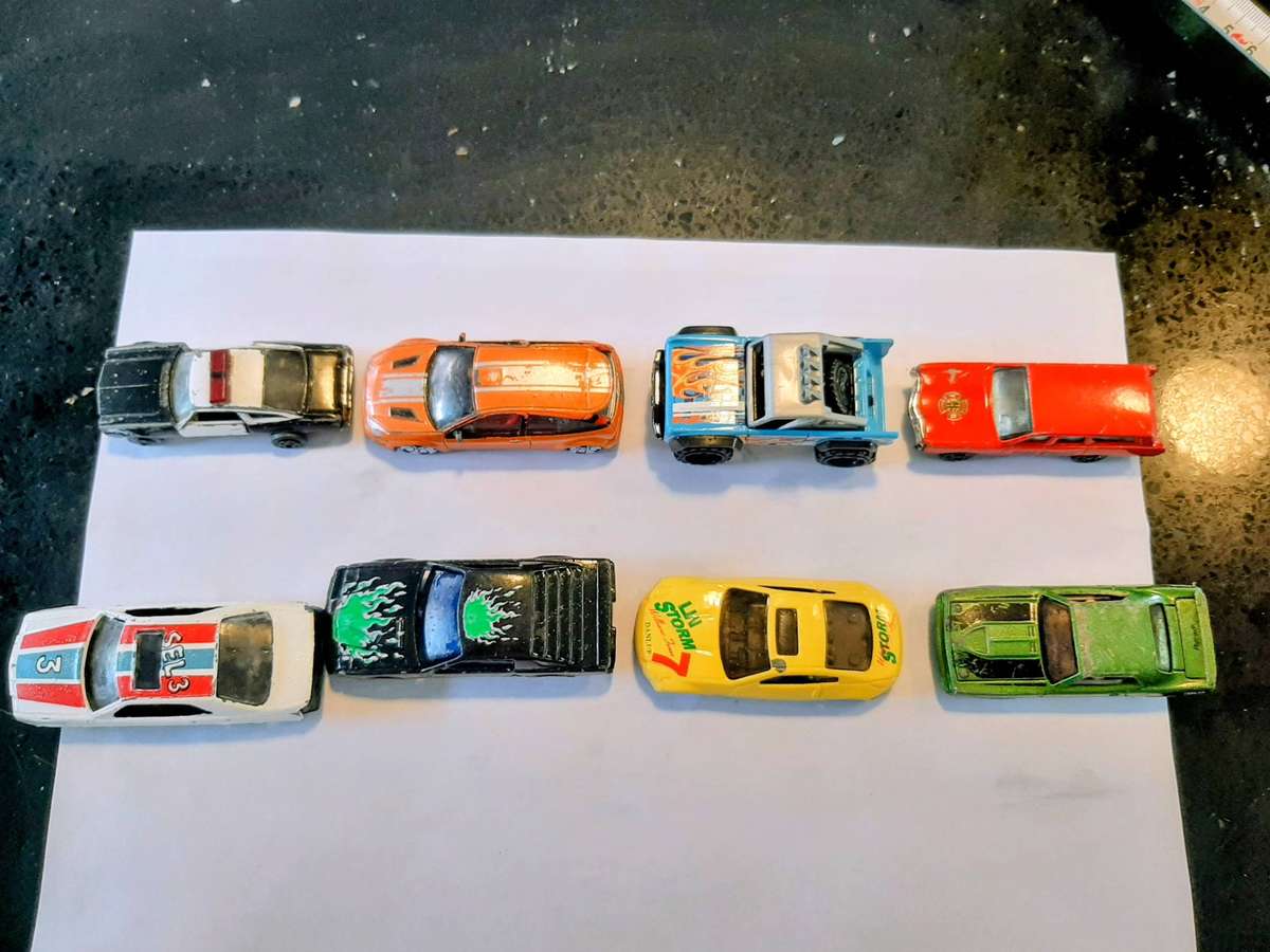 Vintage Collection of die-cast cars