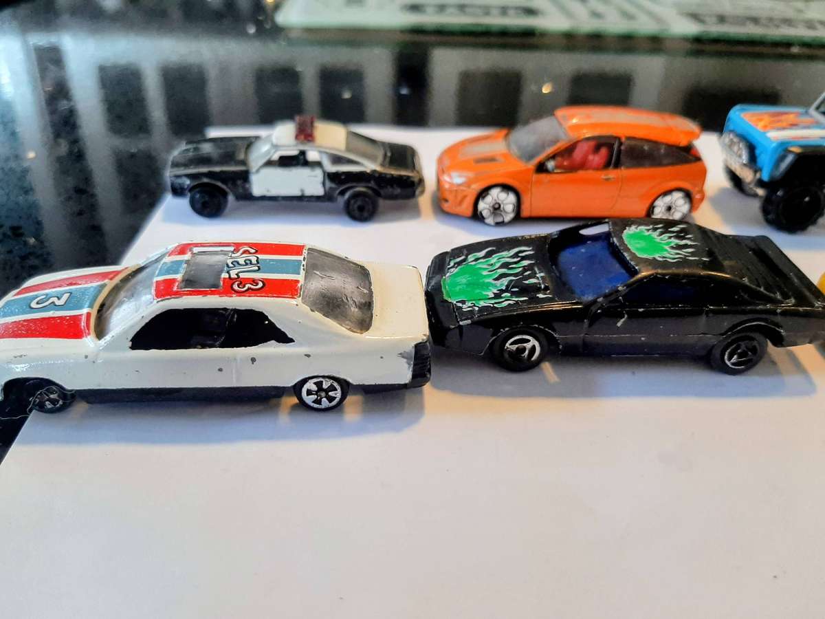 Vintage Collection of die-cast cars