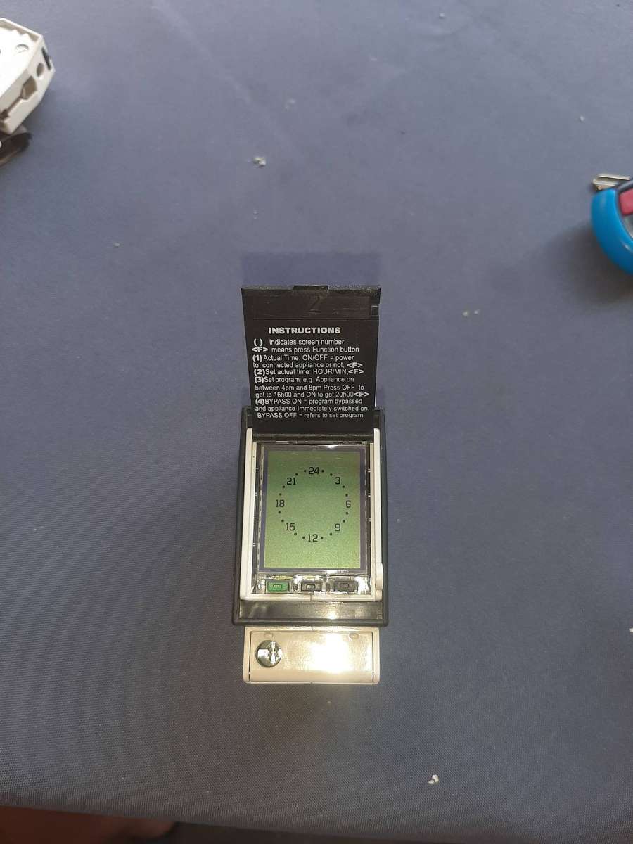 Electronics,calculator,timer switch,suircat breakerSelling as is..