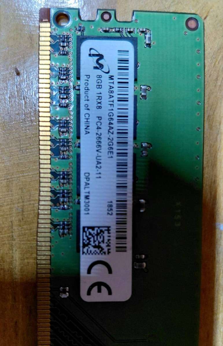 8GB PC4 RAM - 2666V