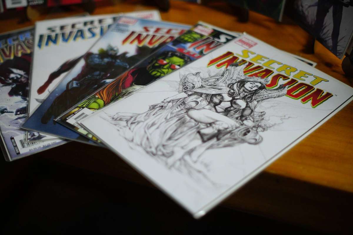 Marvel Secret Invasion (2008) Complete 1-8 Core Run + Variants Bundle