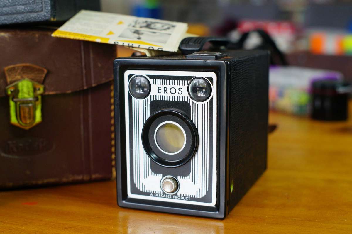 Vintage Camera Bundle - Kodak, Eros and Agfa