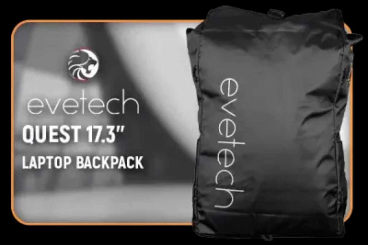 Evetech QUEST 17.3" Laptop Backpack