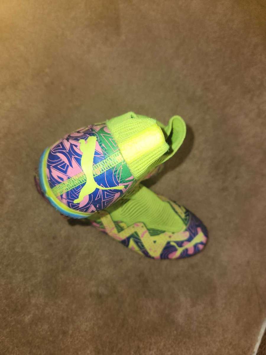 Puma Future Ultimate Energy FG/AG Lace-Up Multicolor Synthetic Mens Football Boots