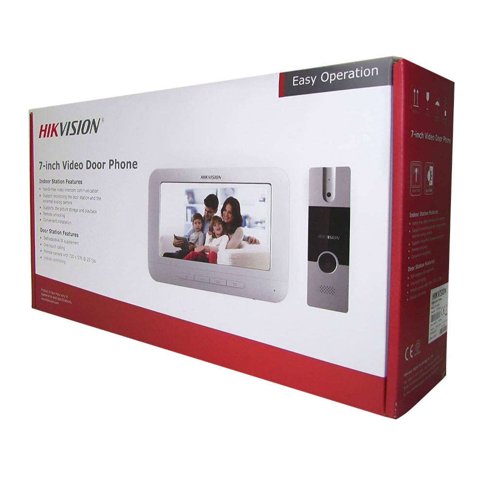 HIKVISION 7inch Color Video Intercom Kit DS-KIS203T - Packaging Damaged
