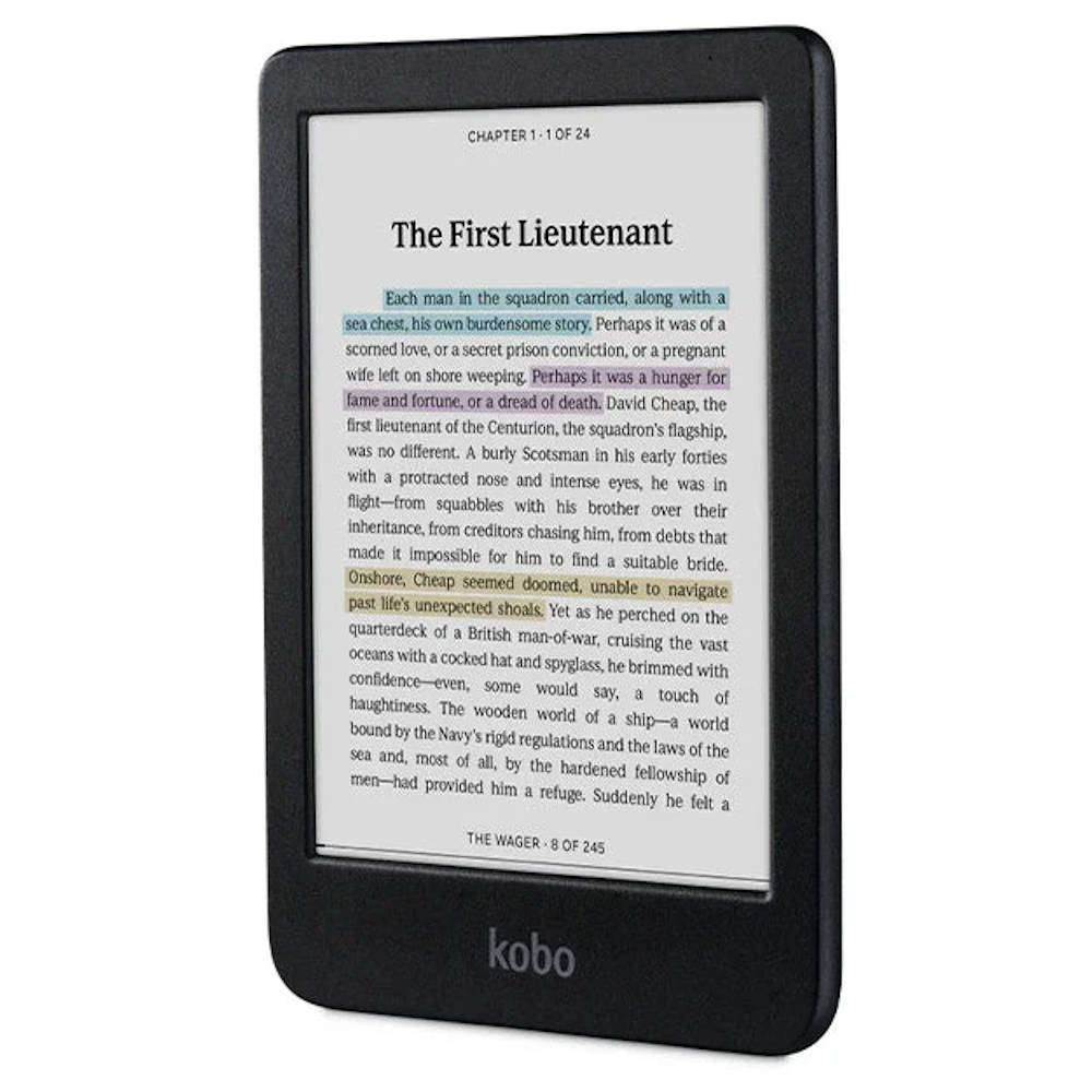 Clara Colour | Colour eReader | 6 Glare-Free Colour E Ink Kaleido 3 Display | Dark Mode Option