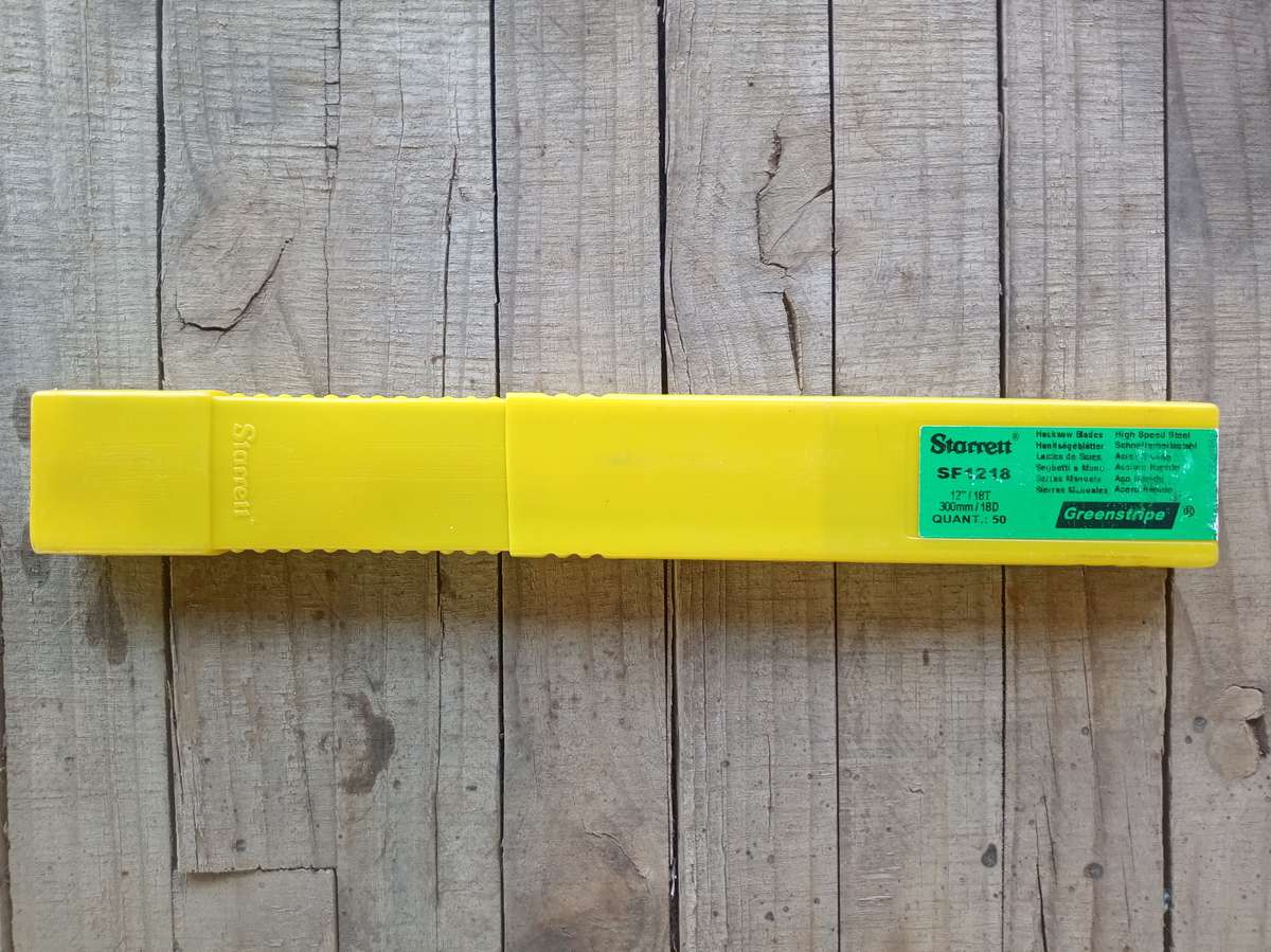 Starrett SF1218 Green Stripe 300mm/18T Hacksaw Blade - 1 Unit