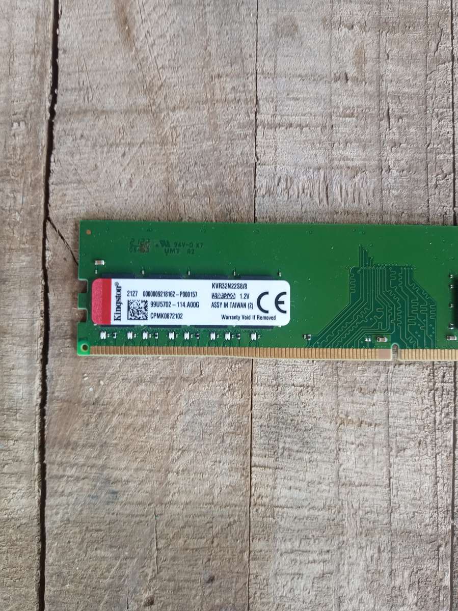 Kingston 8GB DDR4-3200 Desktop Ram
