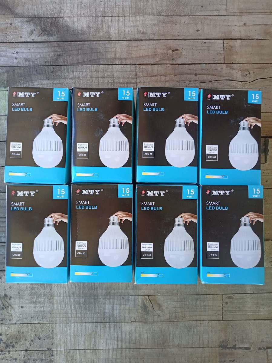 8 x 15w Loadshedding / Emergency Rechargeable Lightbulbs - One price for all