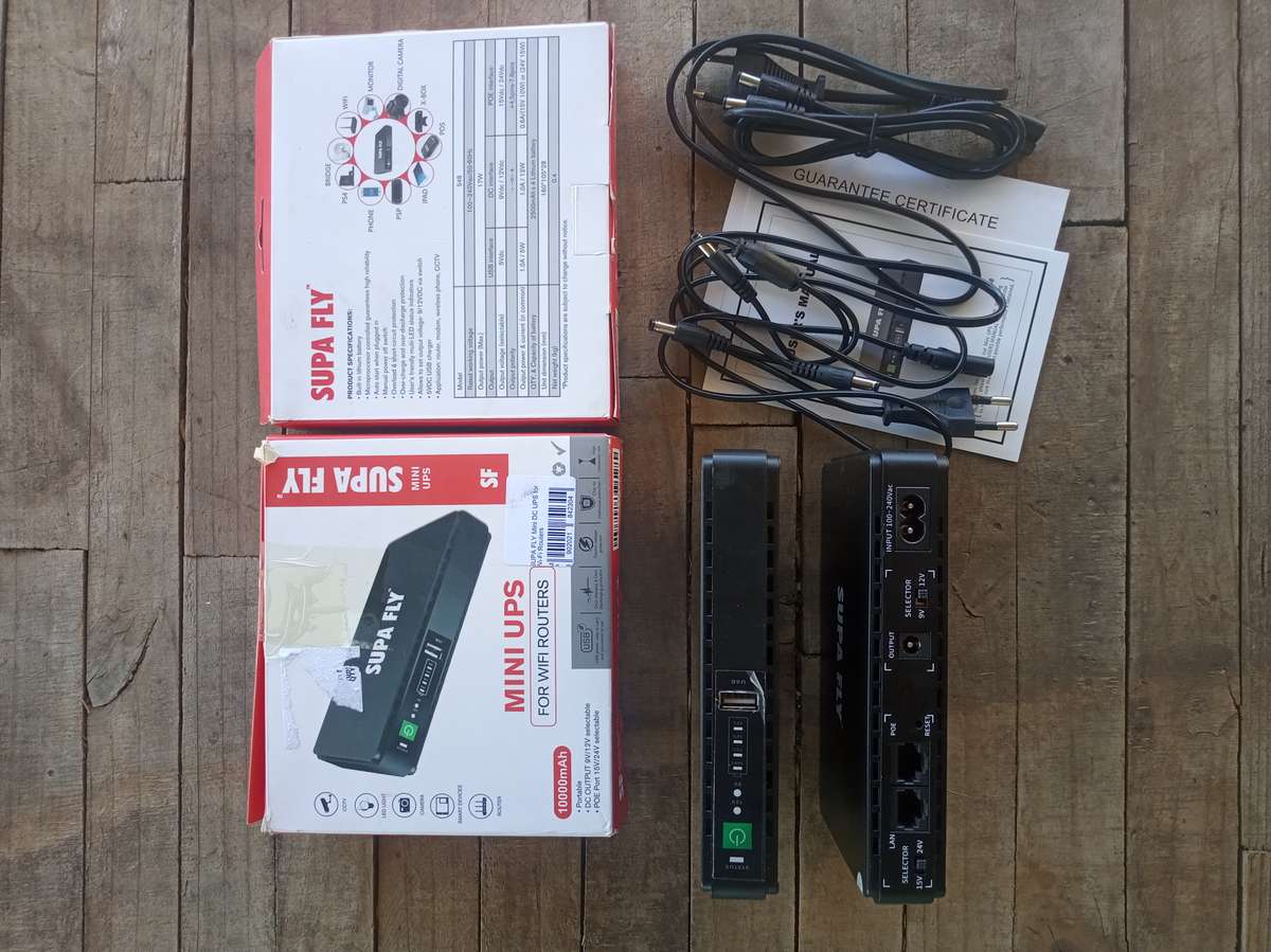 2 x Supa Fly mini UPS (defective)