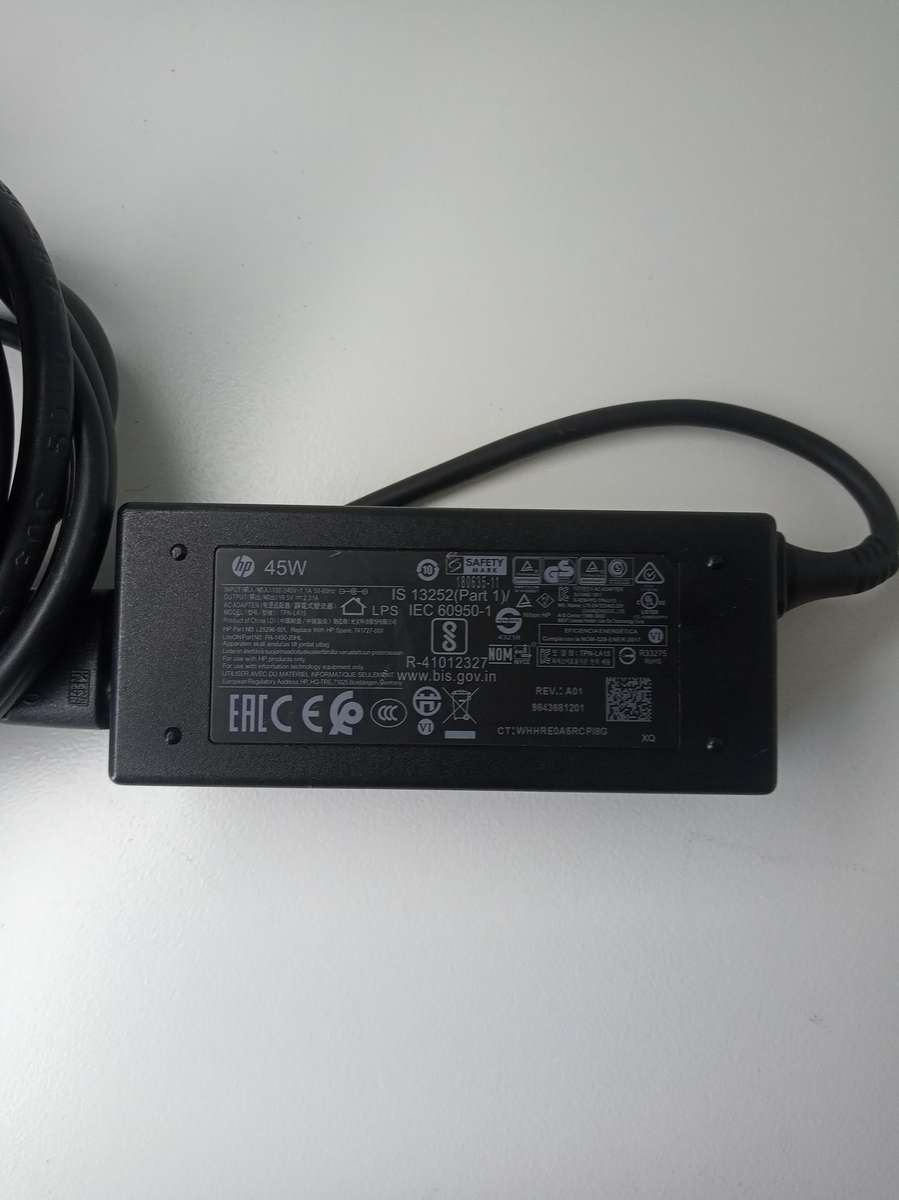 HP 45w Blue Pin Charger 19.5v 2.31A