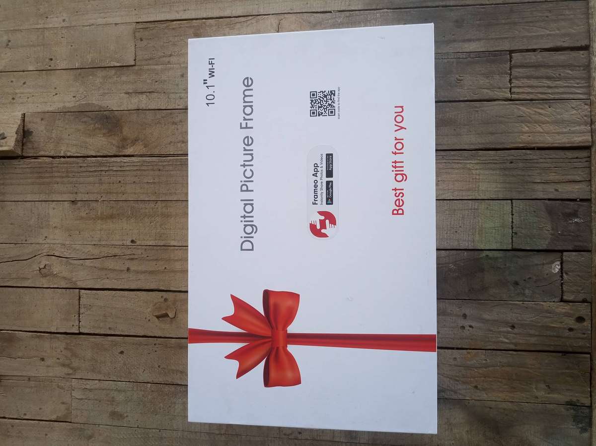 BezosMax 10.1 inch WiFi Digital Frame 32GB 1280x800