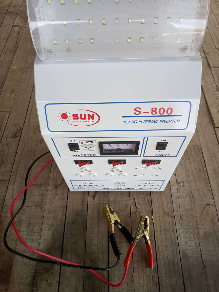 800W 230V DC To AC Power Inverter With Emergency LED Light - S-800