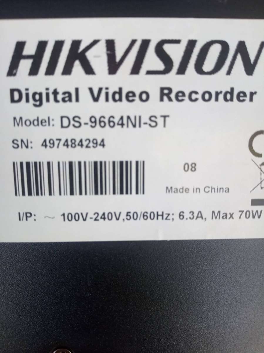 Hikvision 64 Channel NVR (DS-9664NI-ST)