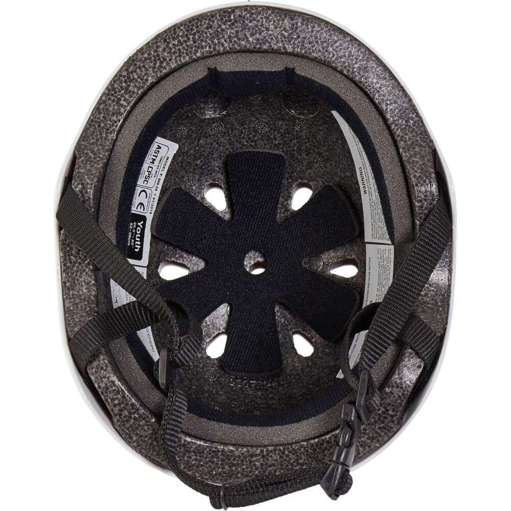 Eight Ball Triple Eight Helmet - White (S/M)