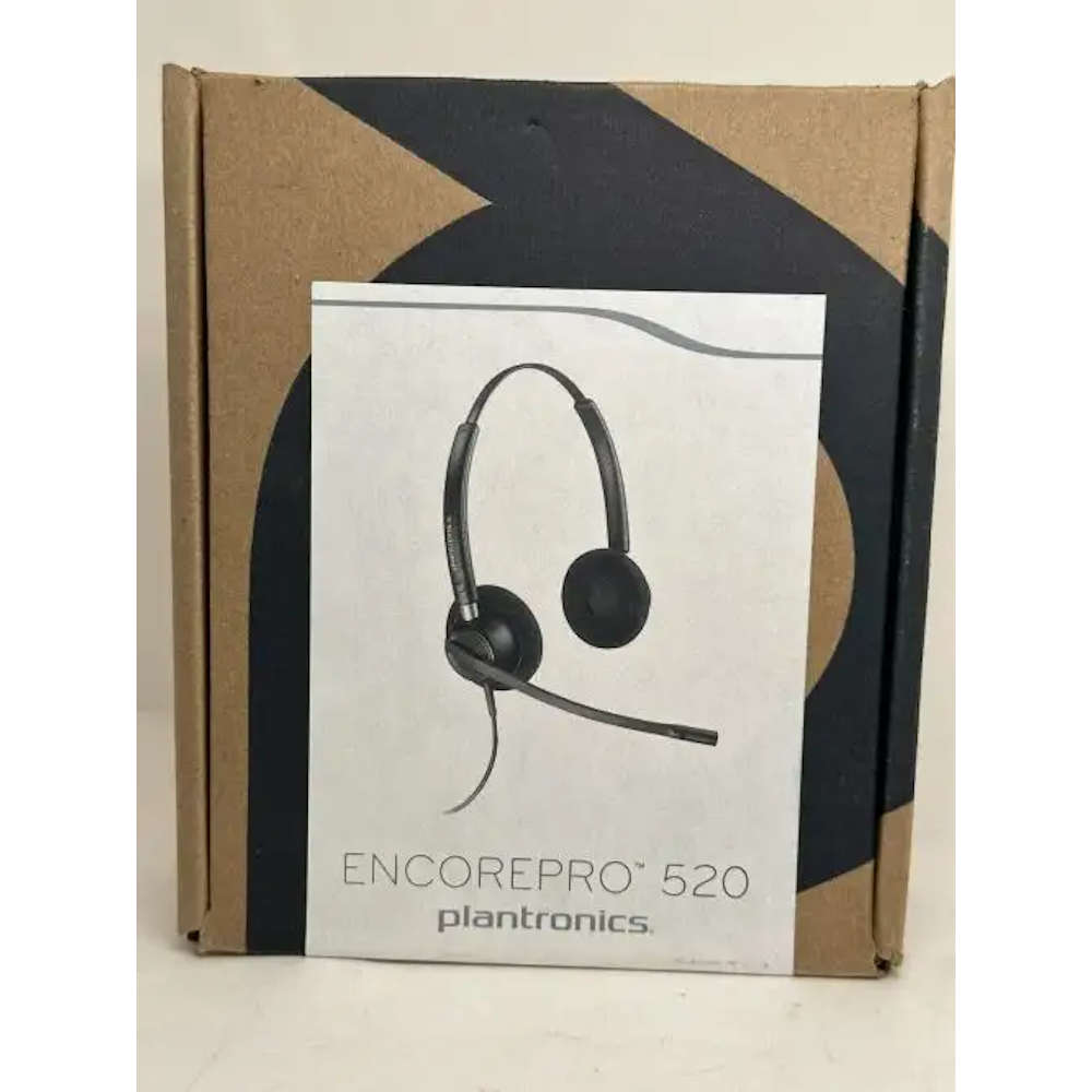 Plantronics Poly EncorePro HW520 Binaural Windeband Headset (For Call Centres / Contact Centres)