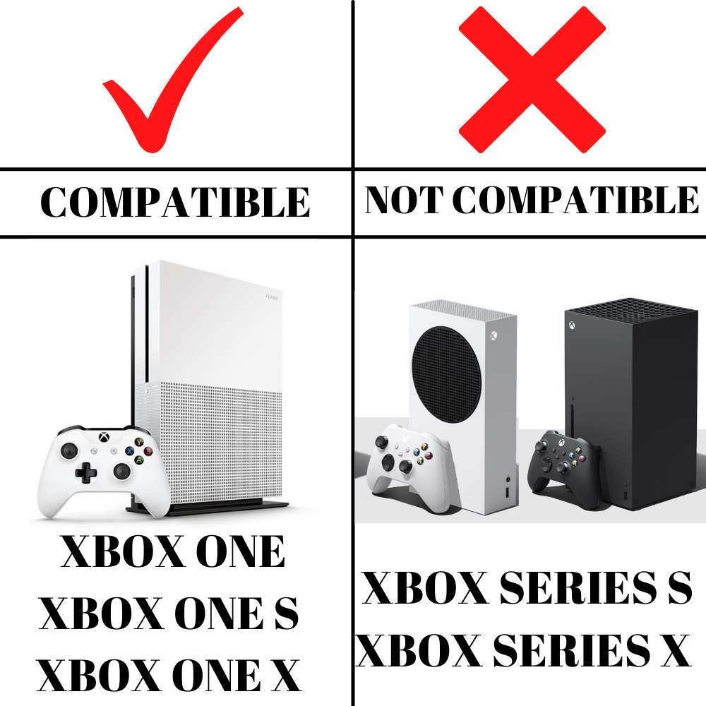 Mimd Dual Charging Controller Dock for Xbox One, Xbox One S, Xbox One X