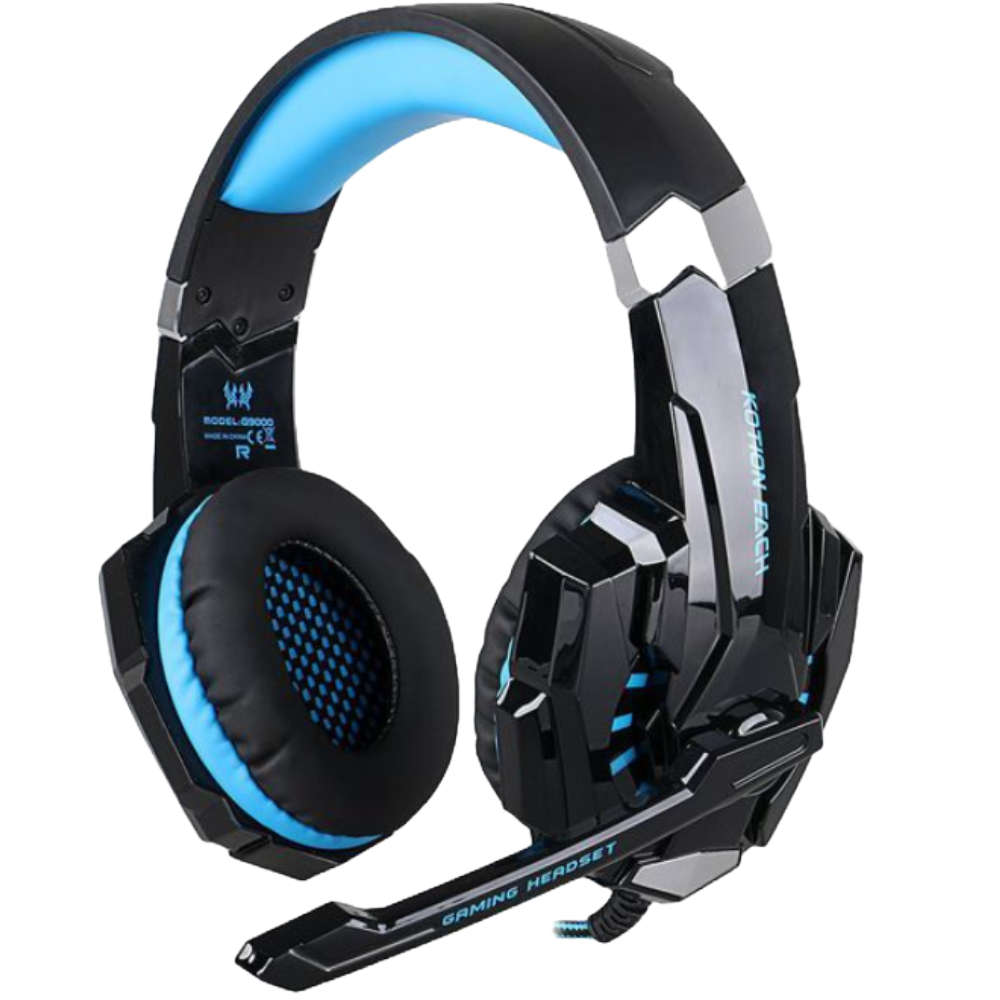 Gaming Headphones with Mic & LED- G9000 Gaming Headset