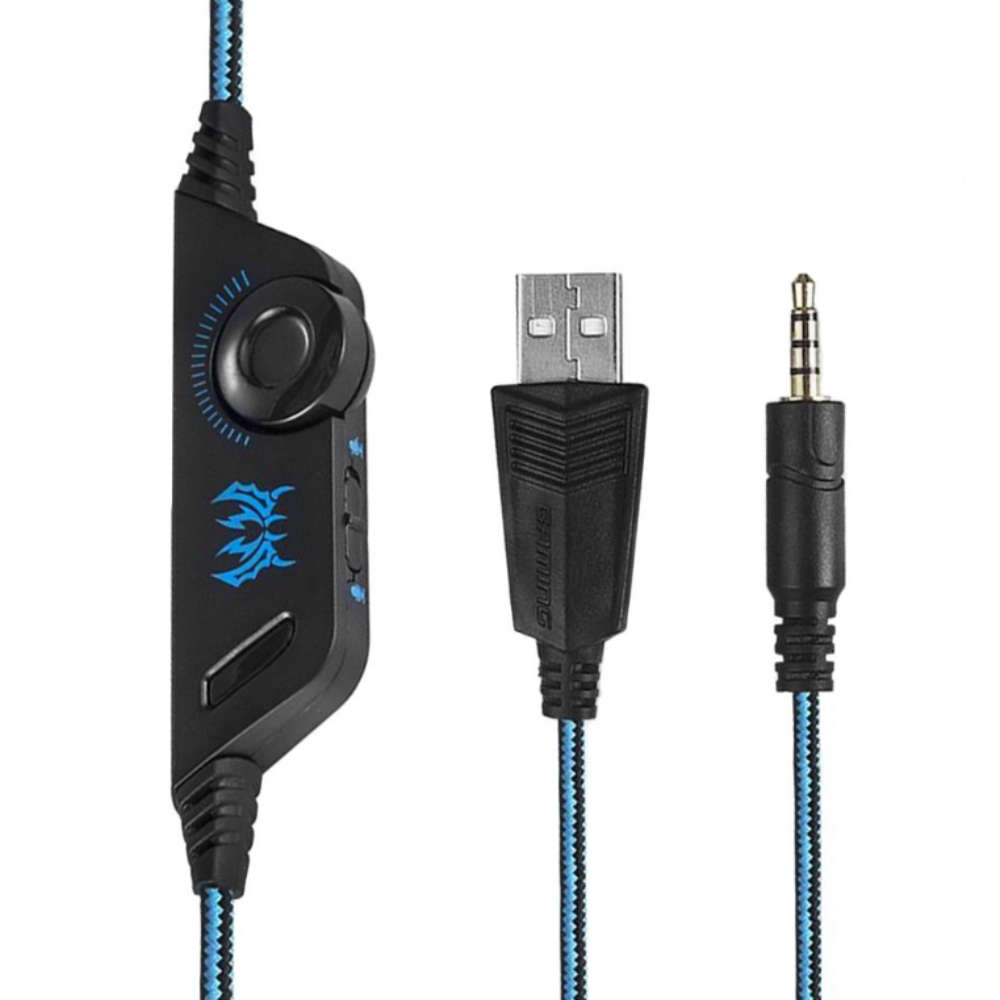 Gaming Headphones with Mic & LED- G9000 Gaming Headset