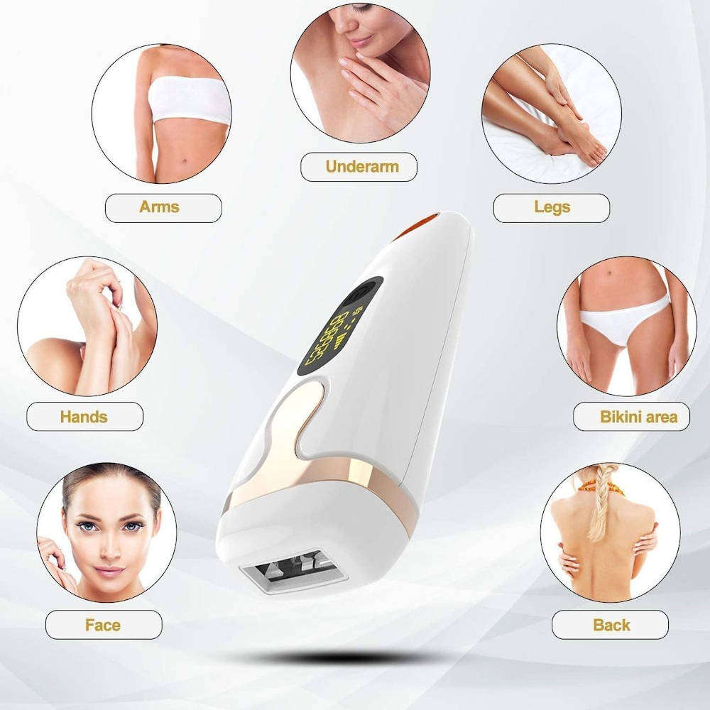 Styleberry IPL Laser Hair Removal - 999437 flashes left on screen