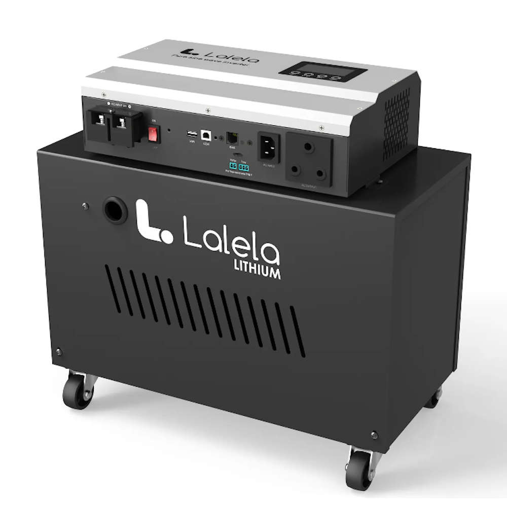 Lalela Lithium Inverter Trolley UPS - 1KVA (600W) 1024Wh 80aH LiFePO4 Battery Included