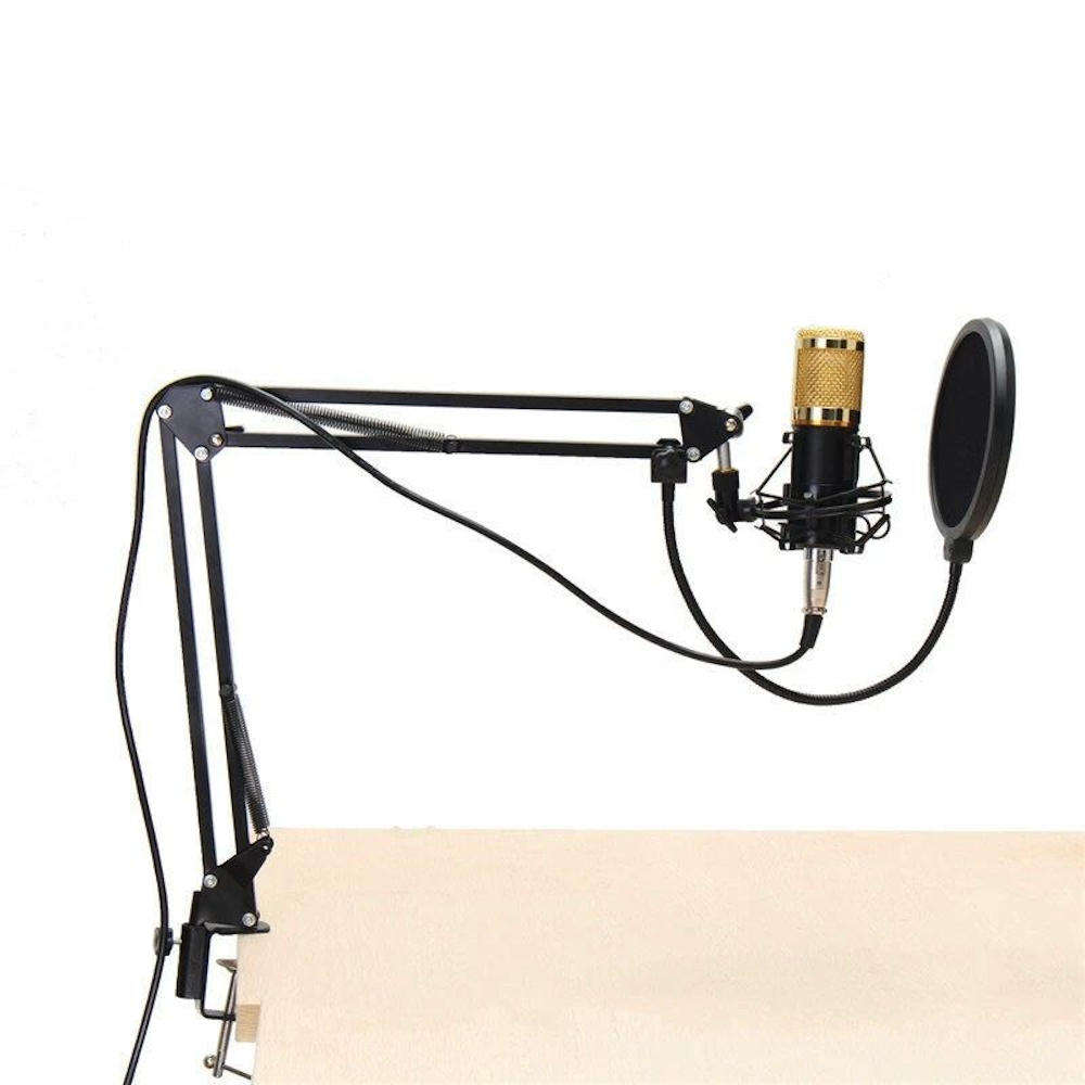 Andowl MIC7 Condenser Microphone - Mic Kit for Studio Recording and Podcast
