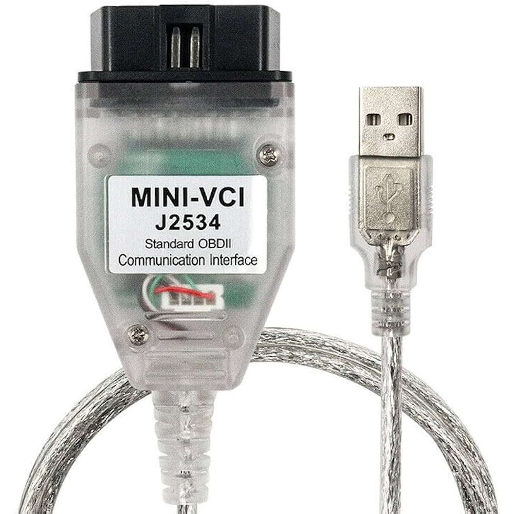 Toyota OBD Reader - Mini JVC J2534 + Software