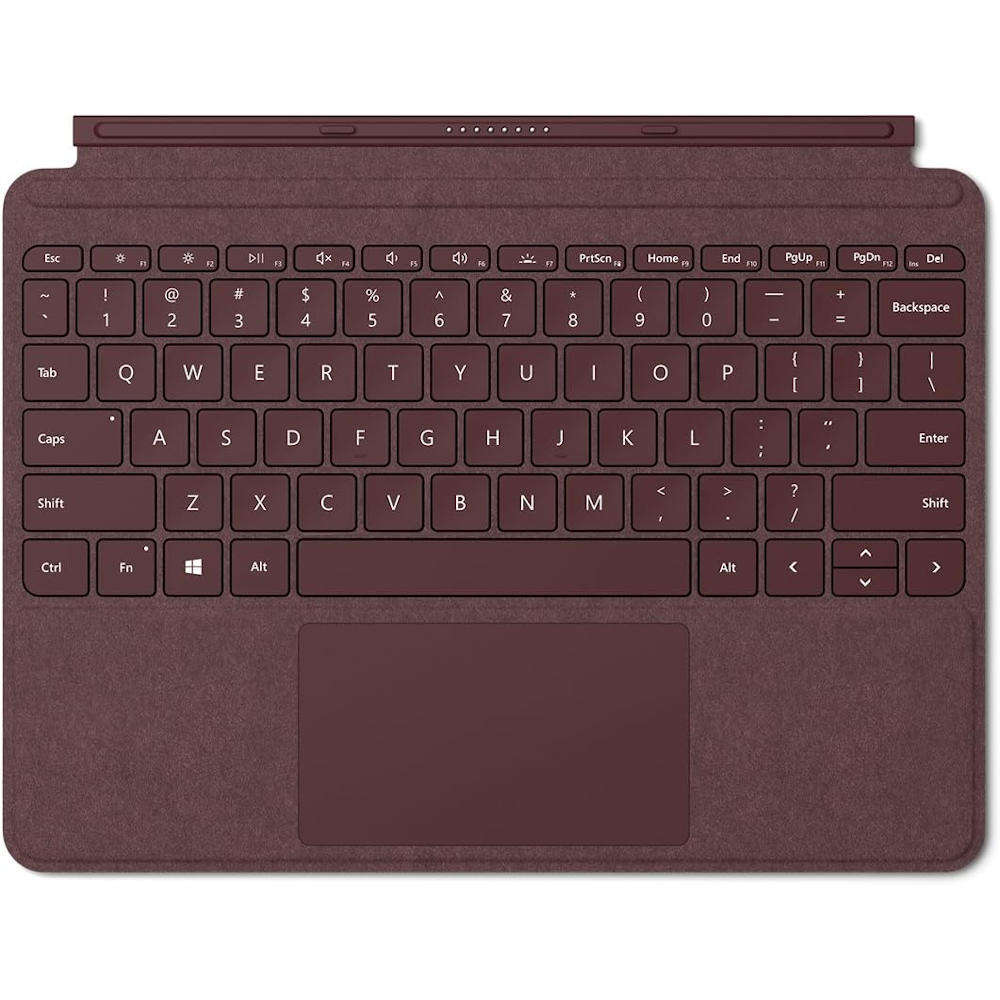 Microsoft Surface Go - Alcantara Signature Type Cover (Maroon)