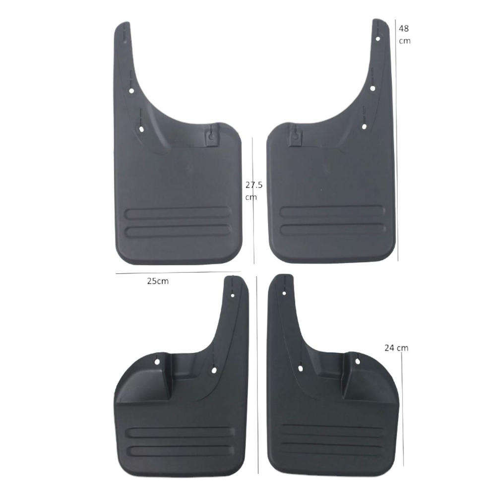 Nexon Mud Flaps for Toyota Hilux 2012-2015 (Single Cab)