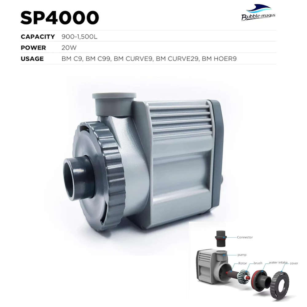 Bubble Magus SP4000 Skimmer Pump