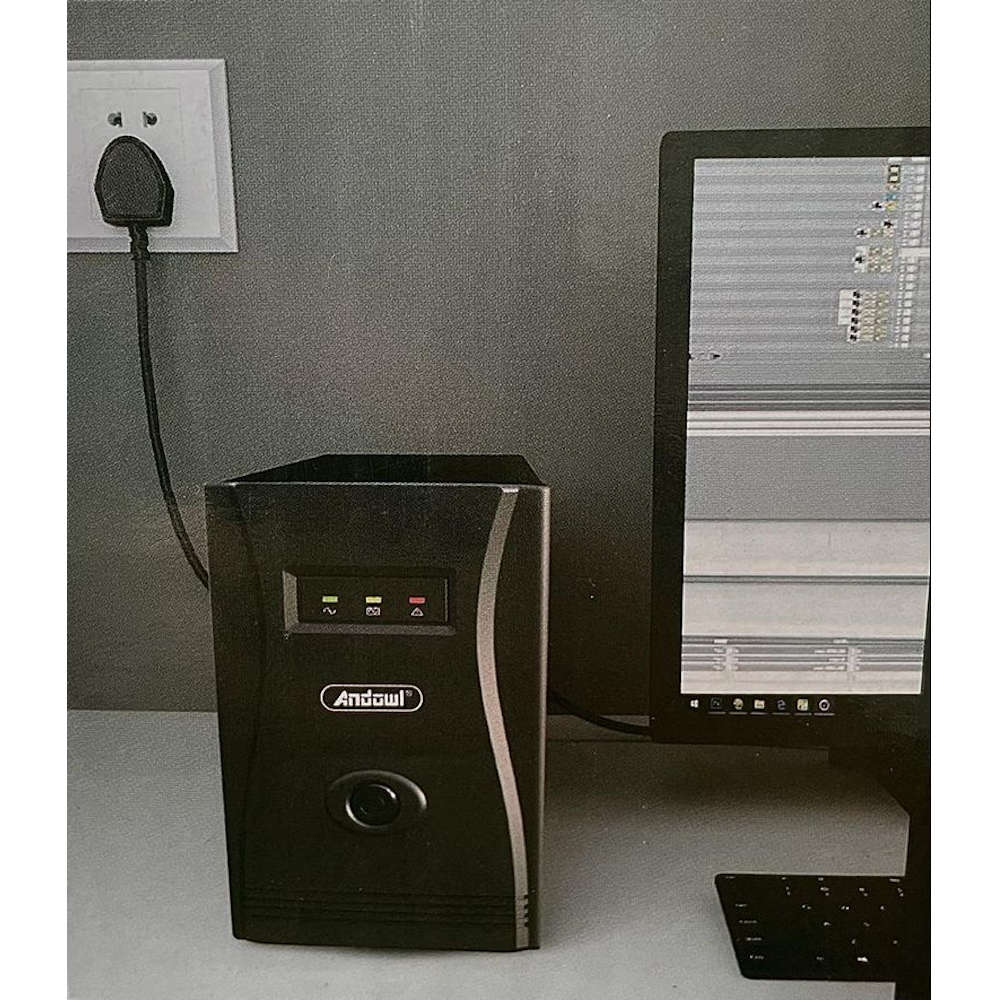 UPS - Andowl 1000VA Smart Offline Uninterrupted Power Supply UPS Q-UP1100
