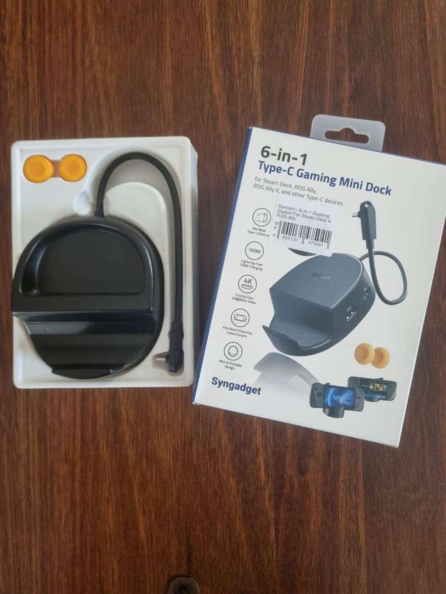 ASUS ROG Ally 7-inch Handheld Gaming Console - AMD Z1 Extreme 512GB SSD 16GB RAM + FREE 6-IN-1 DOCK