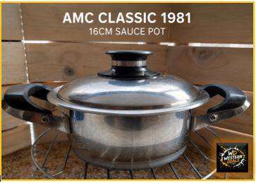 AMC Star Range 16cm Pot (1981)  Vintage Collectible with Original Lid