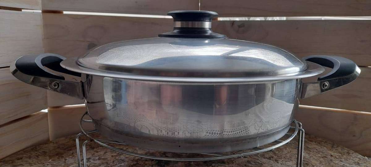 AMC Star Range 24cm Pan (1981)  Original Thermo Lid  Vintage AMC