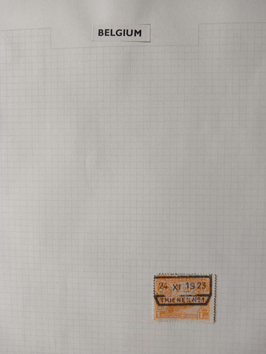 Belgium selection 1900s incl. Chemin de Fer