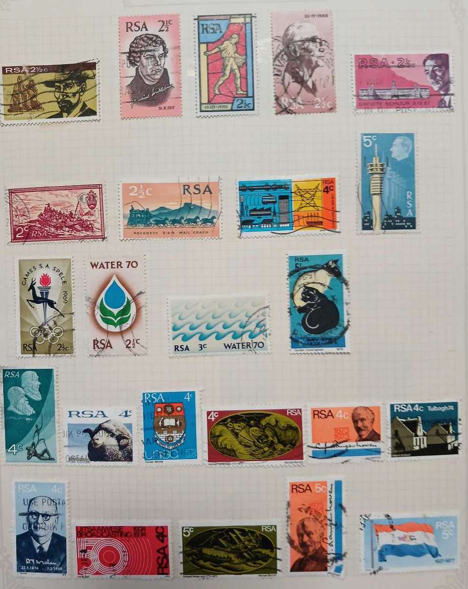 South Africa selection/stock