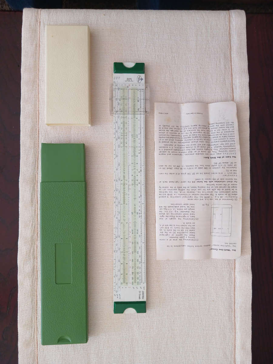 Slide Rule Faber-Castell 52/82 Duplo