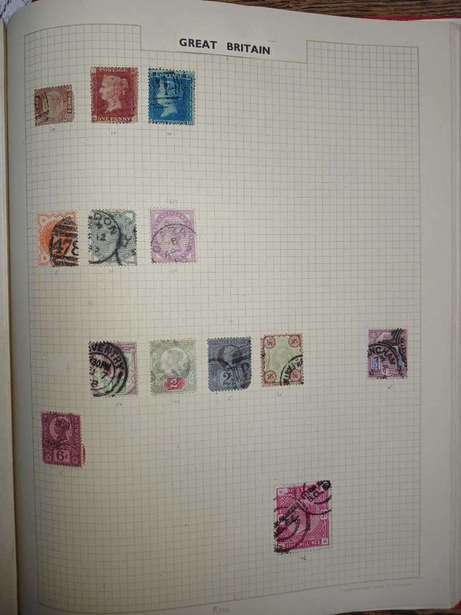 Great Britain selection from 1850s