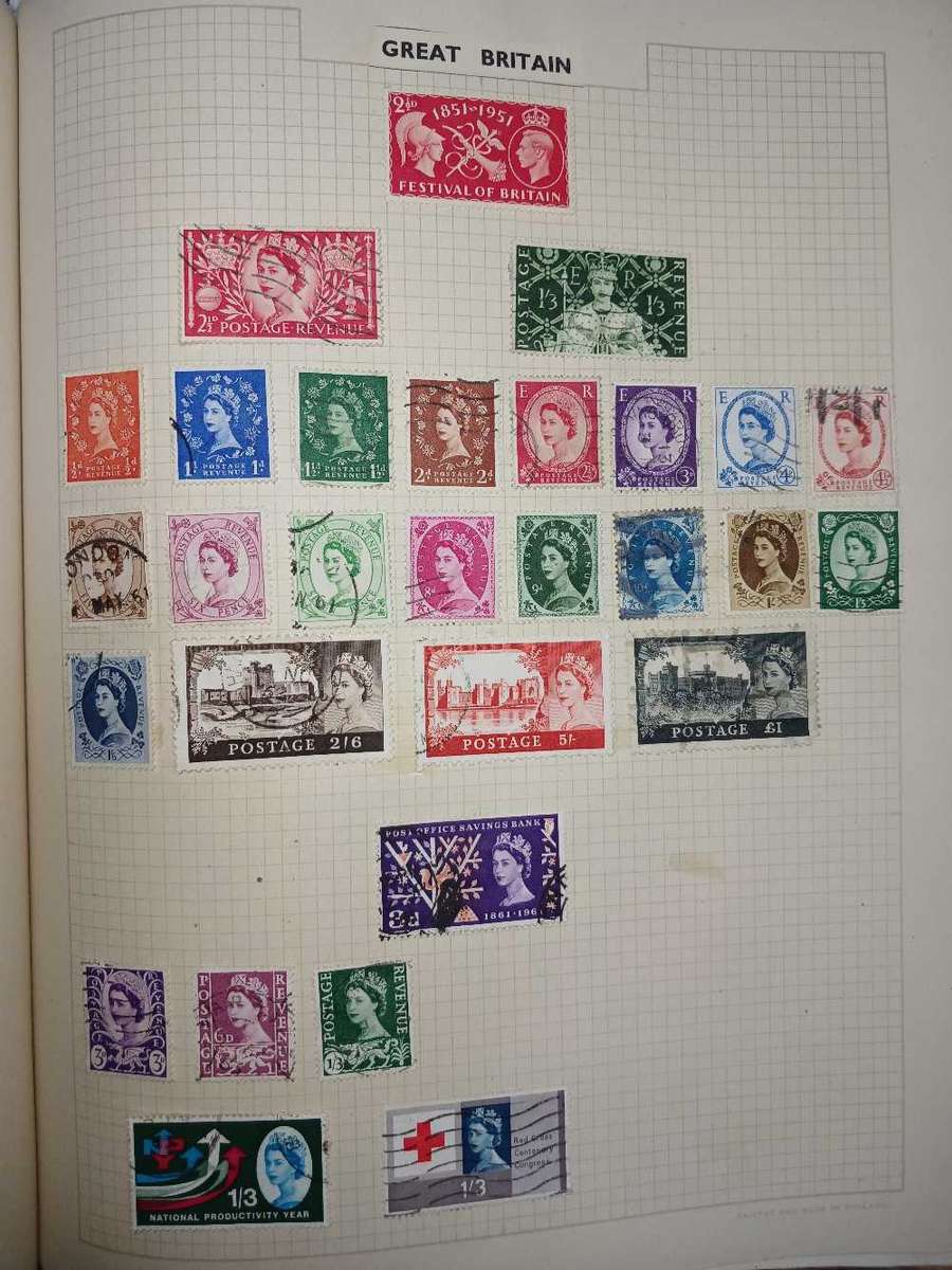 Great Britain selection from 1850s