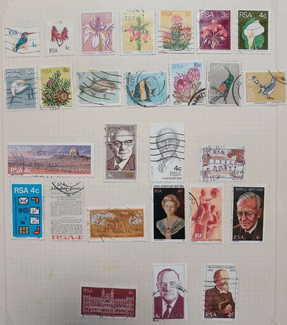 South Africa selection/stock