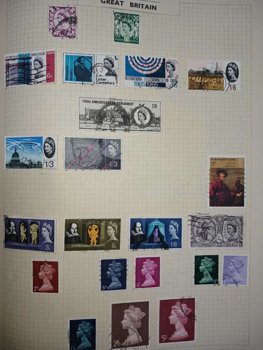 Great Britain selection from 1850s