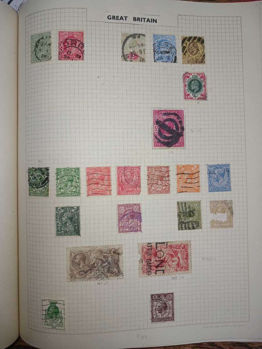 Great Britain selection from 1850s