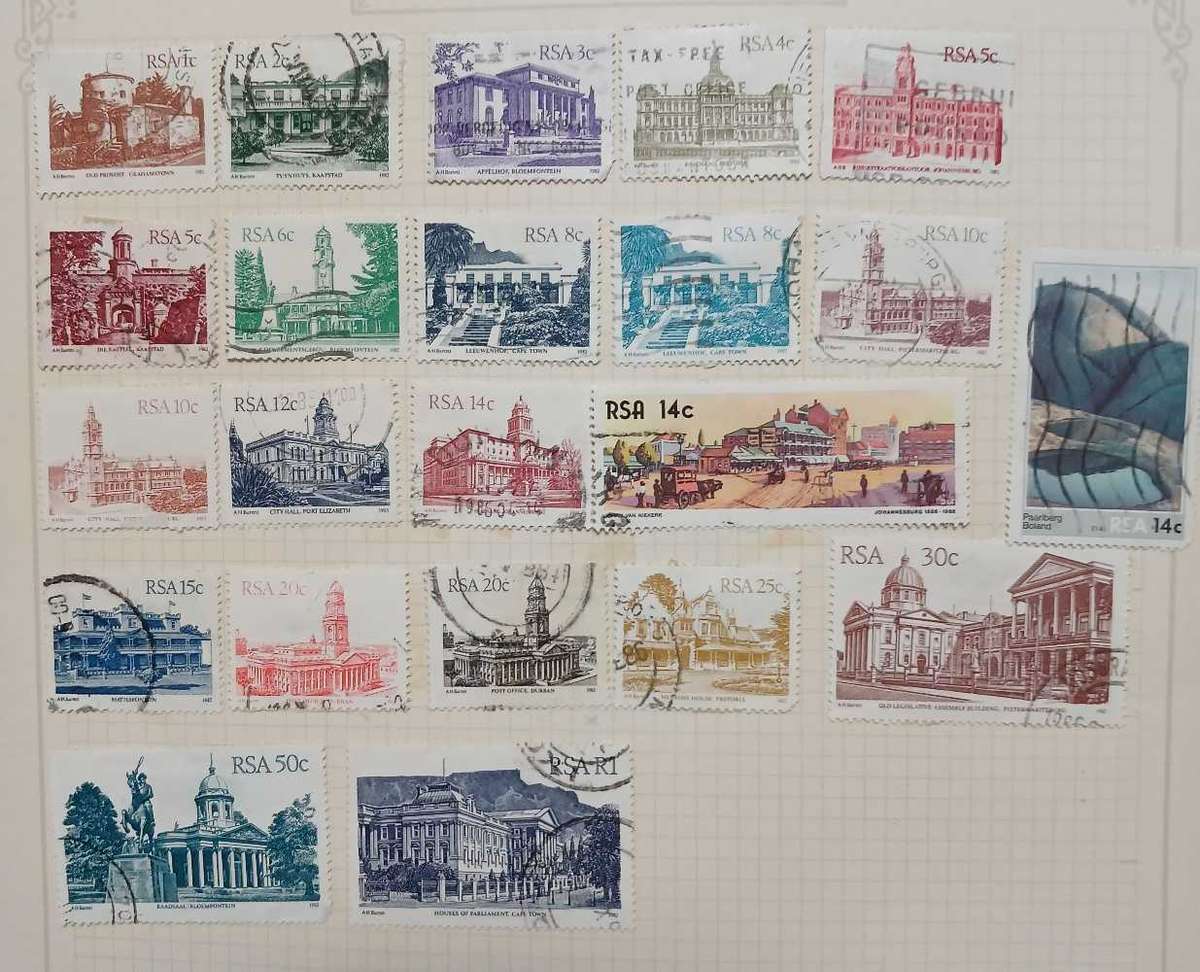 South Africa selection/stock