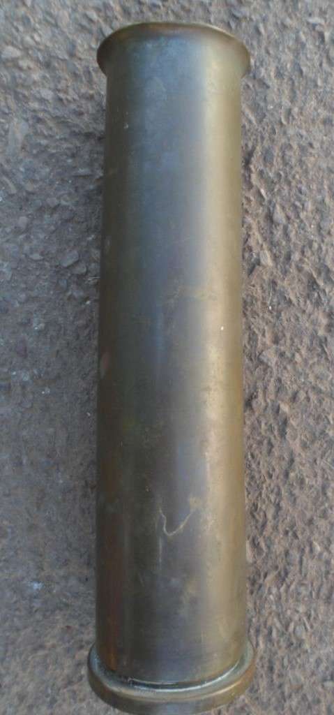 Brass. 40mm Canon shell.