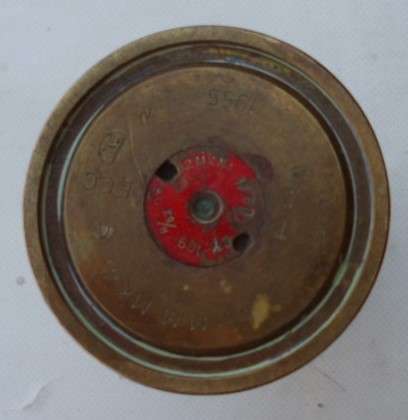 Brass. 40mm Canon shell.